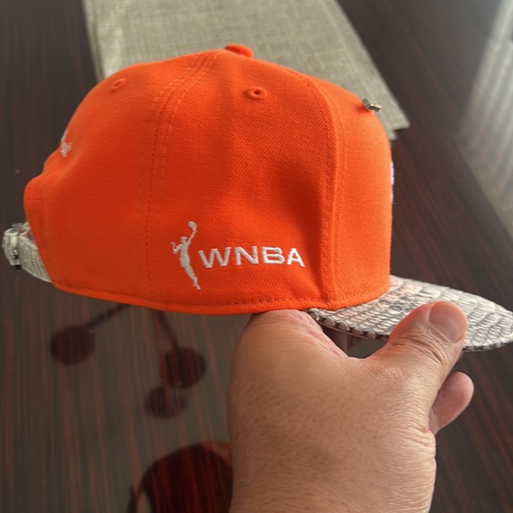 Just don wnba hat orange with snake skin brim - Picture 4 of 6